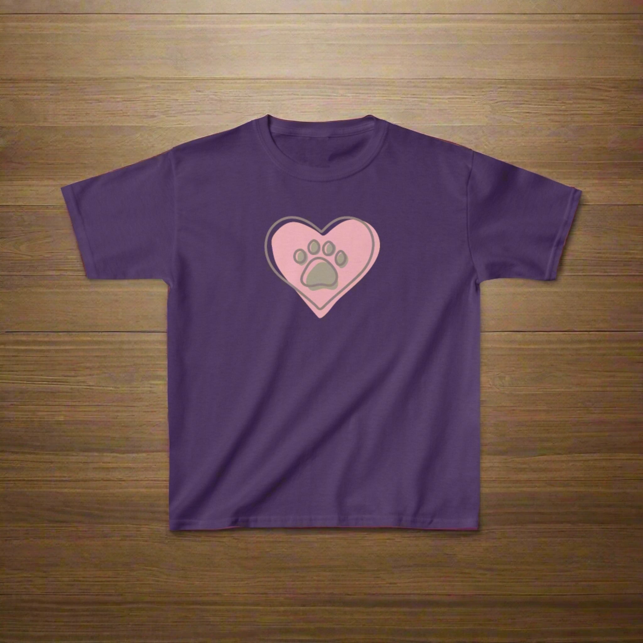 Abstract Paw Kids Heavy Cotton™ Tee - EpiAl's Shop