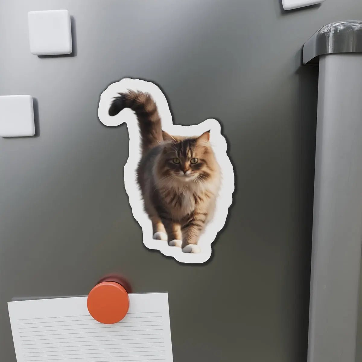 Adorable Cat Die - Cut Magnet - Perfect for Cat Lovers & Home Decor - Decor, Kitchen, Magnets - EpiAl's Shop