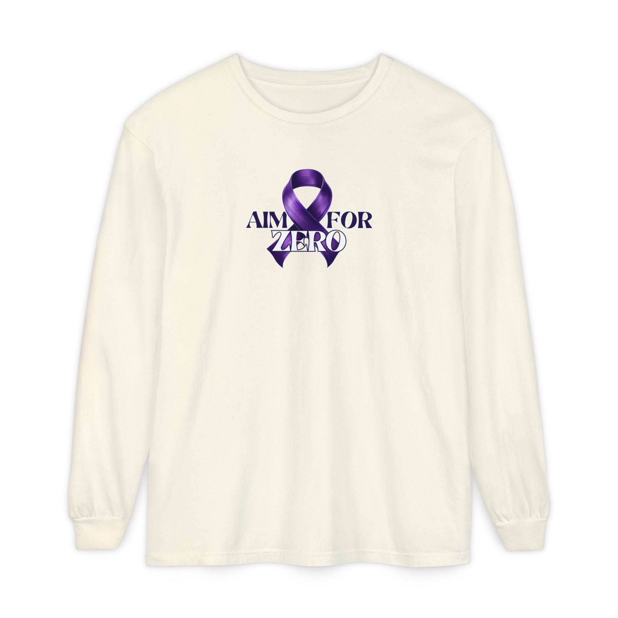 Aim for Zero Long Sleeve Unisex T - ShirT - Clothing, T-shirts, Long - Sleeve - EpiAl's Shop