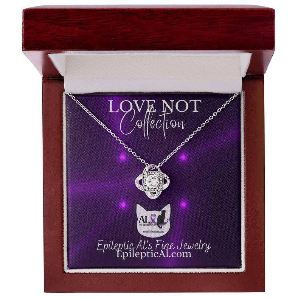 Al's Love Knot Necklace - Jewelry - Epileptic Al’s Shop