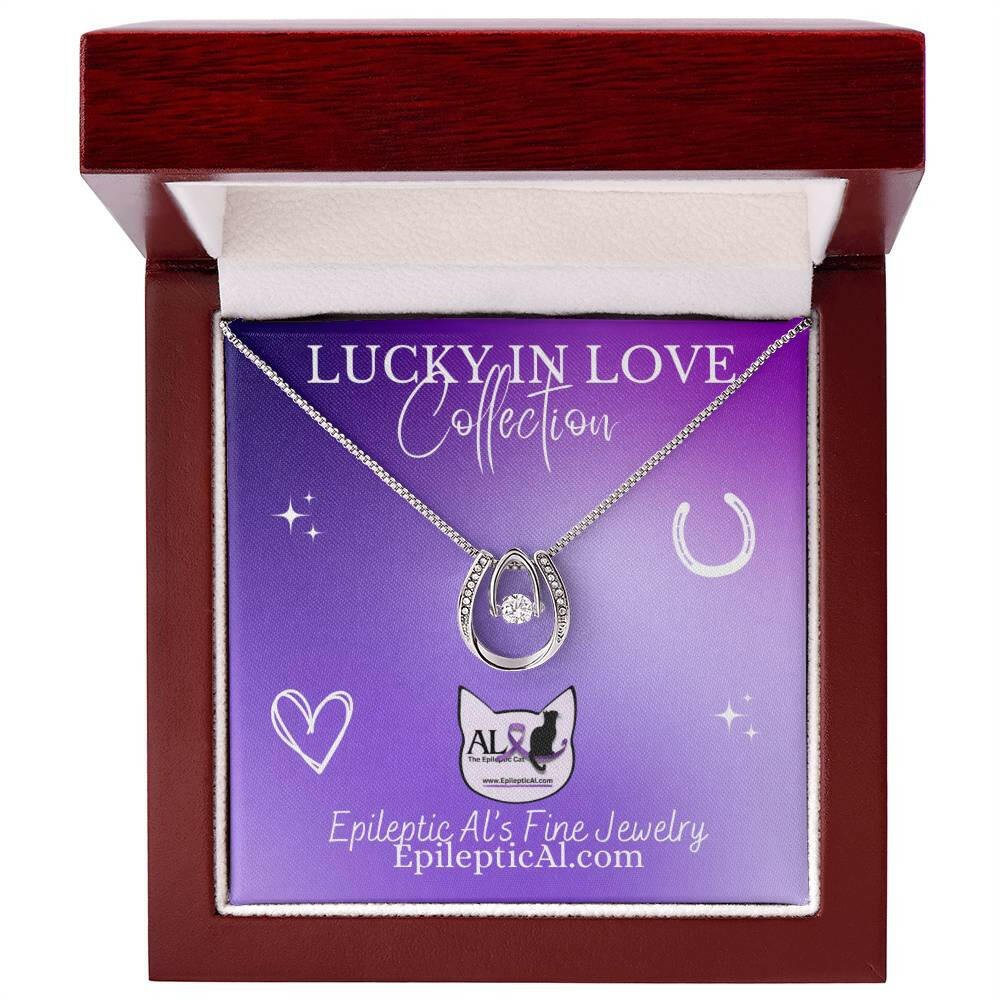 Al's Lucky in Love Necklace - Jewelry - Epileptic Al’s Shop