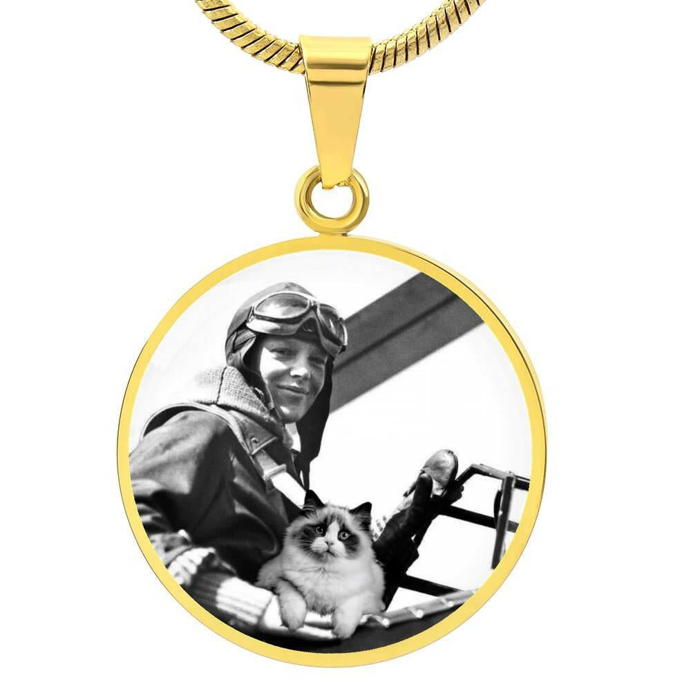 Amelia Earhart‘s Cat Necklace - Jewelry - Epileptic Al’s Shop