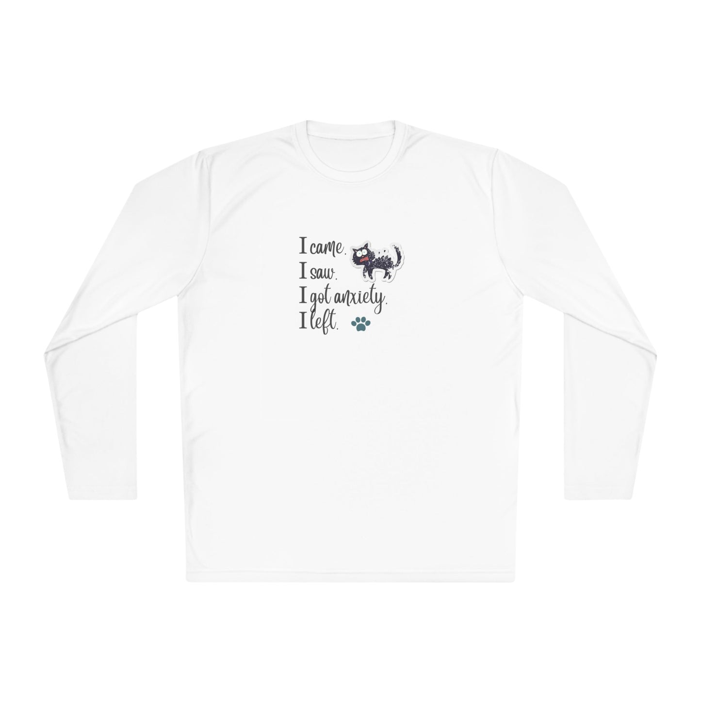 Anxiety Unisex Lightweight Long Sleeve Tee - Long - sleeve - Epileptic Al’s Shop