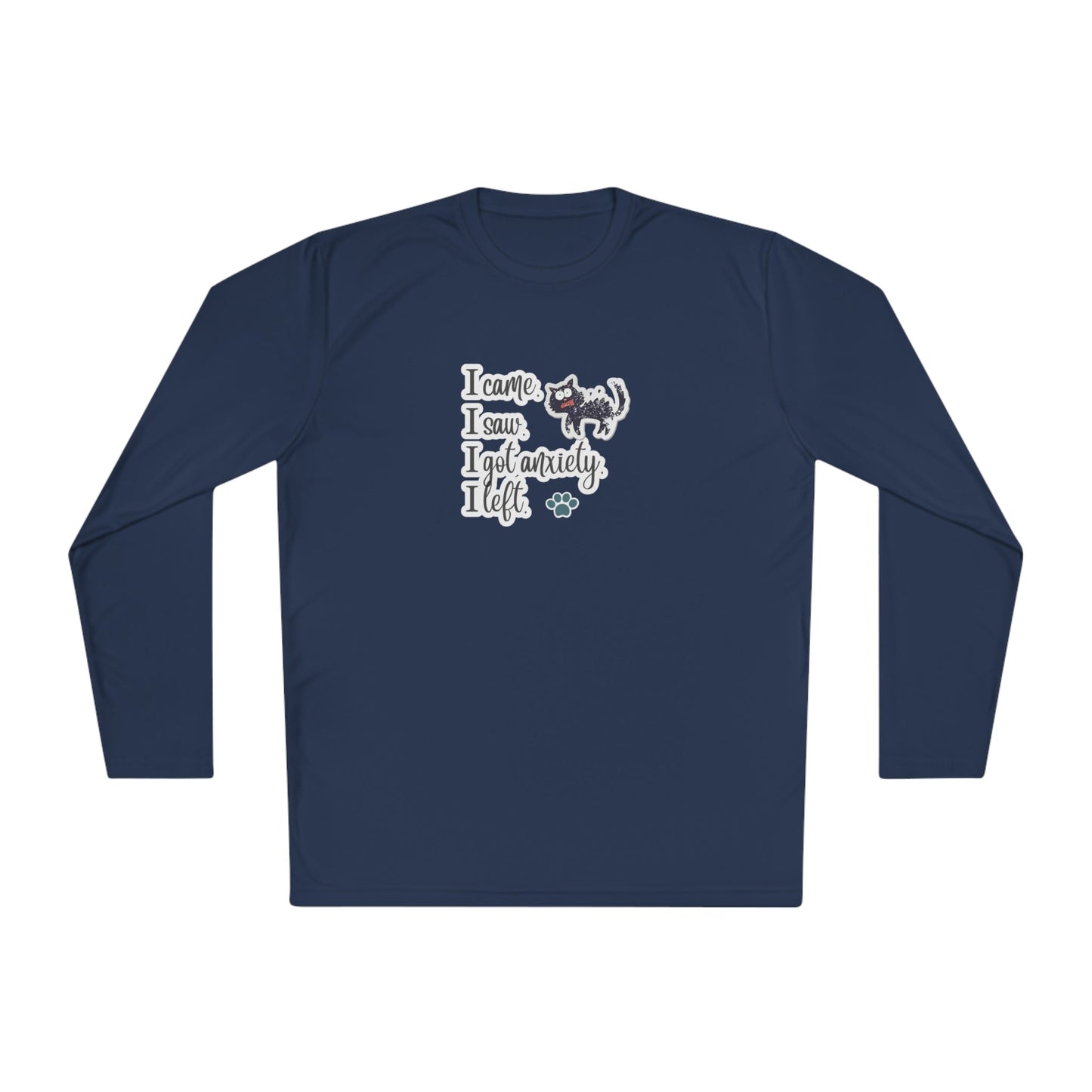 Anxiety Unisex Lightweight Long Sleeve Tee - Long - sleeve - Epileptic Al’s Shop
