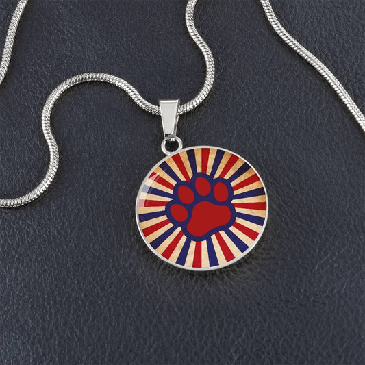 USA Paw Necklace