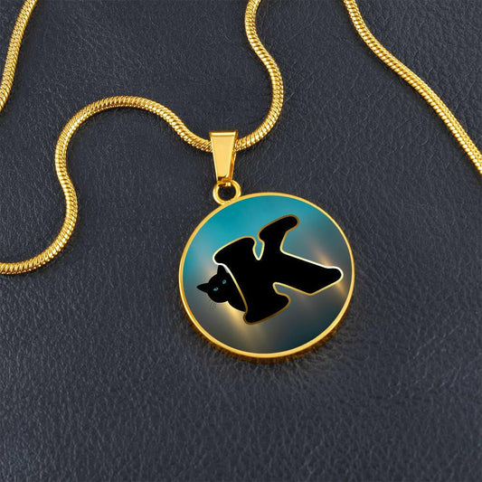 Turquoise Gold K Necklace.
