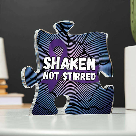 Shaken Not Stirred Plaque ShineOn Fulfillment