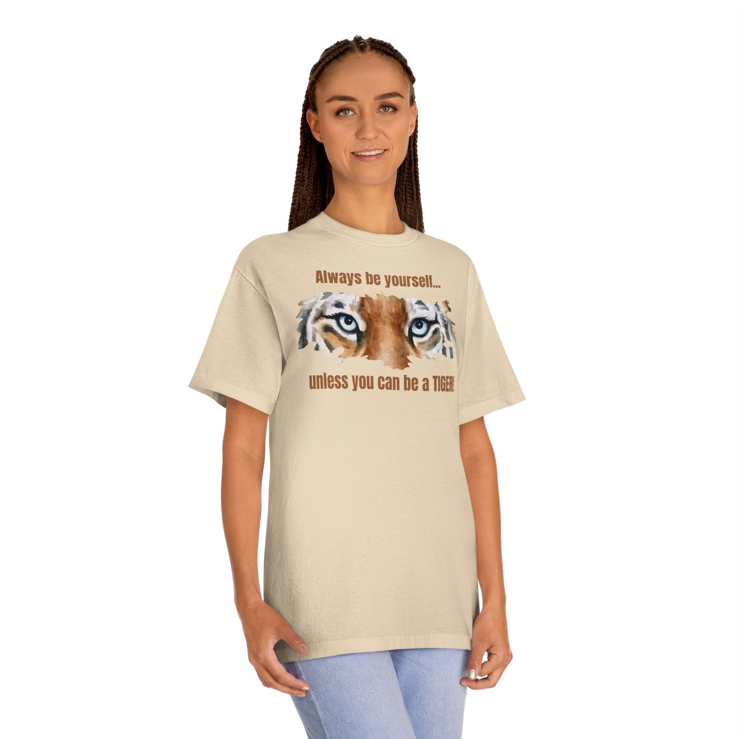 Be a Tiger Unisex Classic Tee - T - Shirt - Epileptic Al’s Shop