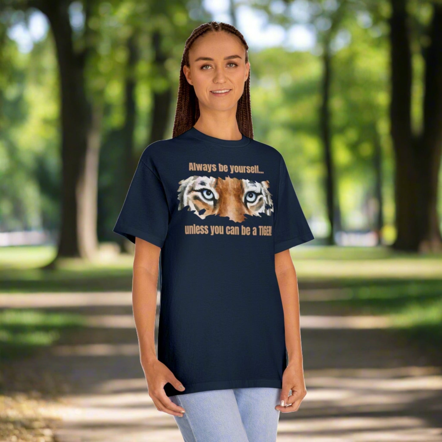 Be a Tiger Unisex Classic Tee - T - Shirt - Epileptic Al’s Shop