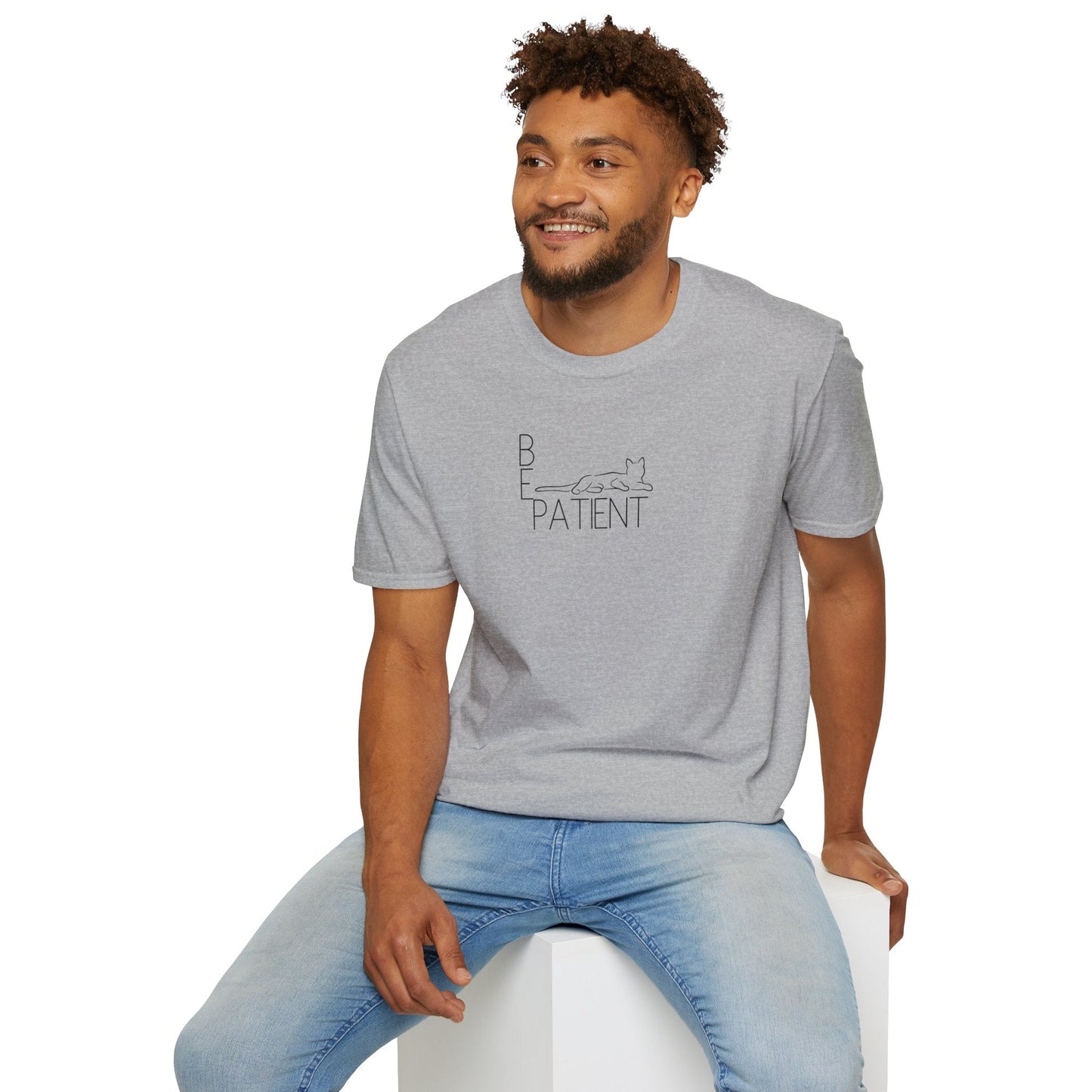 Be Patient Unisex Softstyle T - Shirt - T - Shirt - Epileptic Al’s Shop
