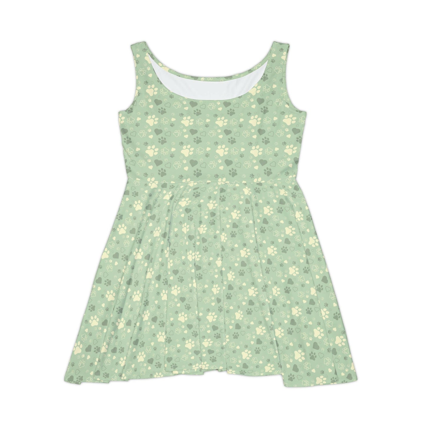Beauty in Green Women's Skater Dress - All Over Prints - Epileptic Al’s Shop