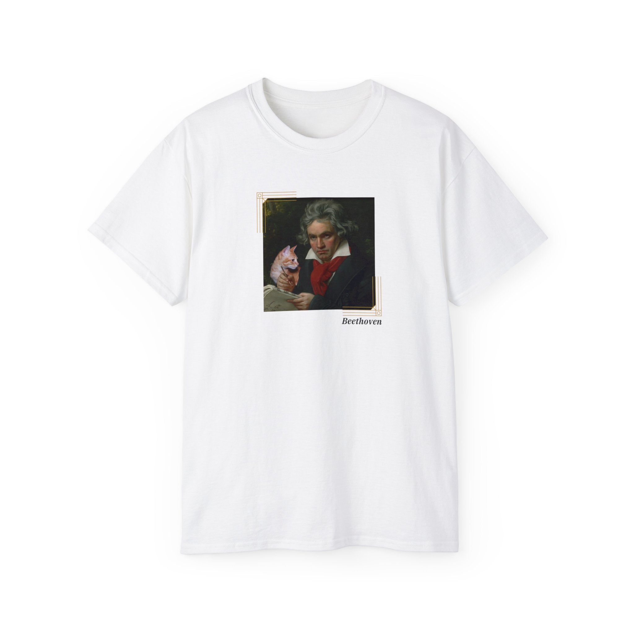 Beethoven Cat Unisex Ultra Cotton Tee - EpiAl's Shop