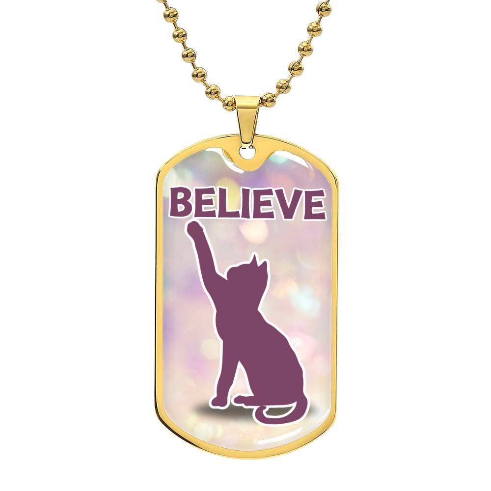 Believe Necklace - Jewelry - Epileptic Al’s Shop