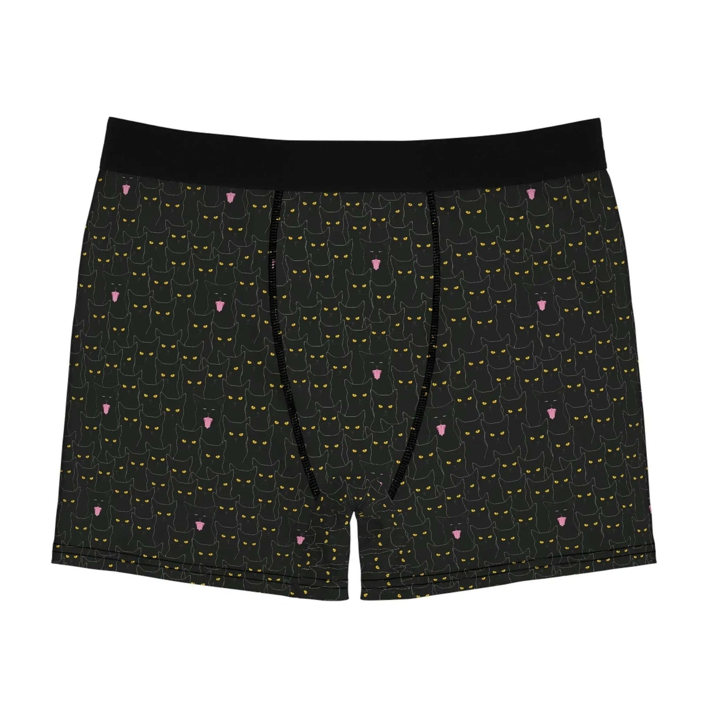 Black Cat Men's Boxer Briefs - Clothing - Epileptic Al’s Shop