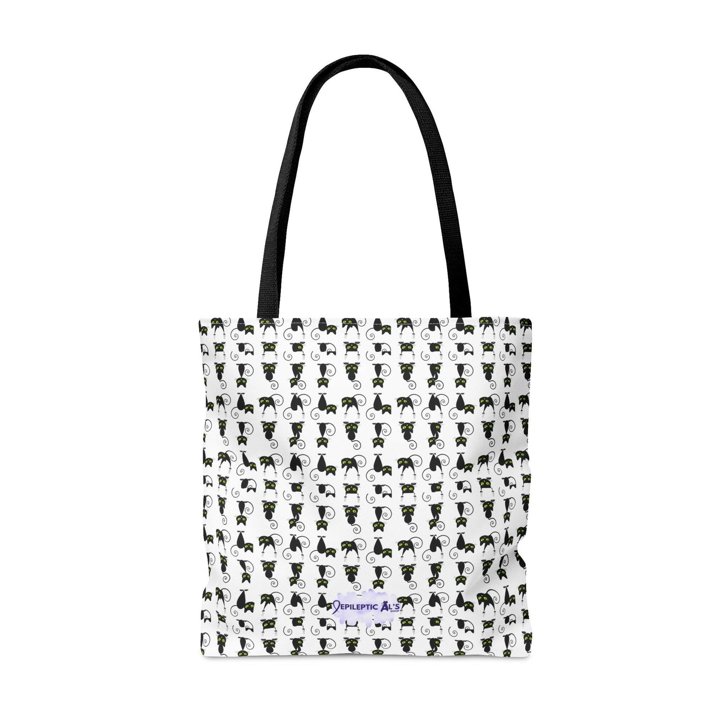 Black Kitties Tote Bag - Bags - Epileptic Al’s Shop