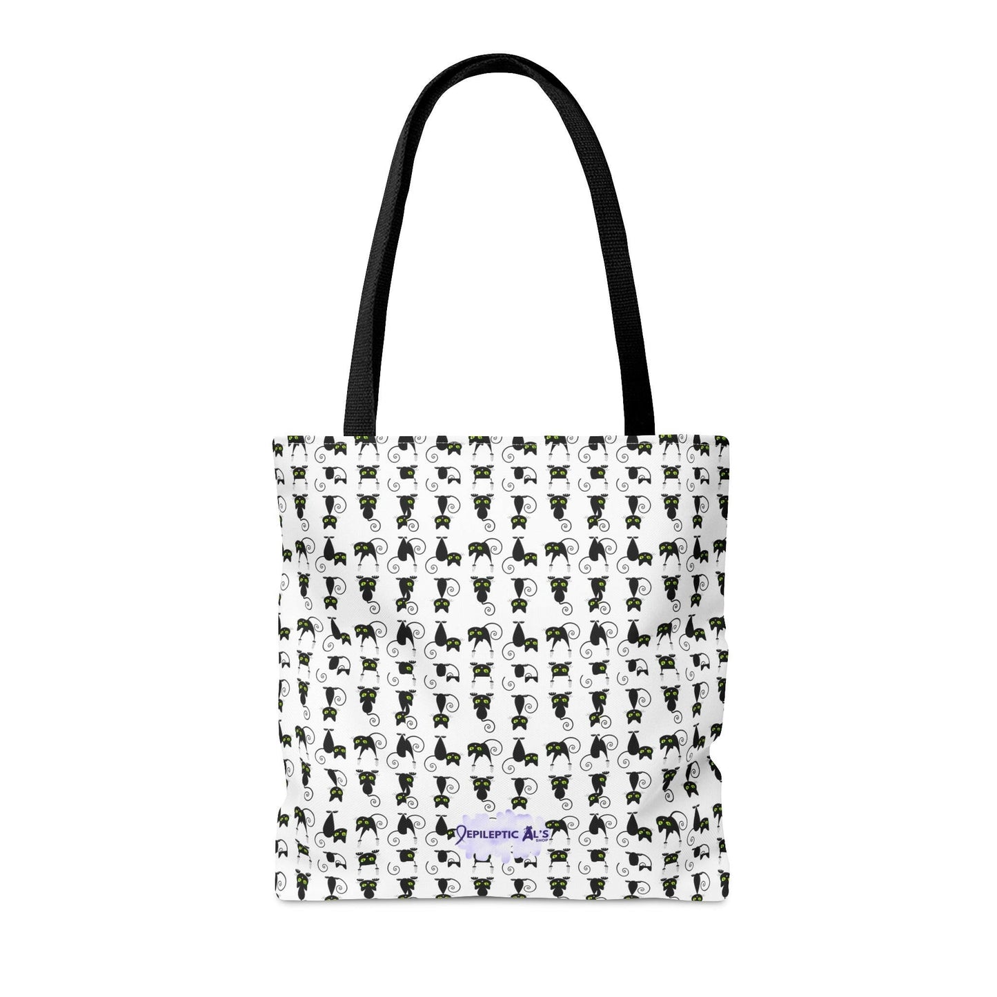 Black Kitties Tote Bag - Bags - Epileptic Al’s Shop