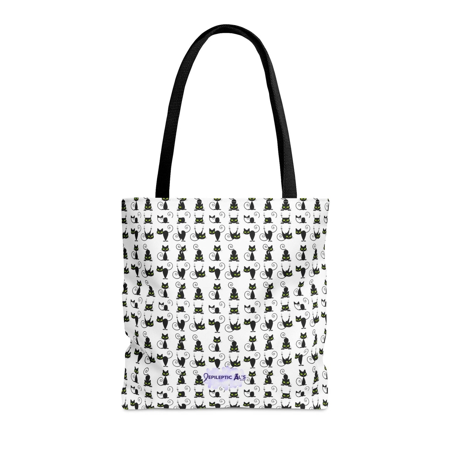 Black Kitties Tote Bag - Bags - Epileptic Al’s Shop