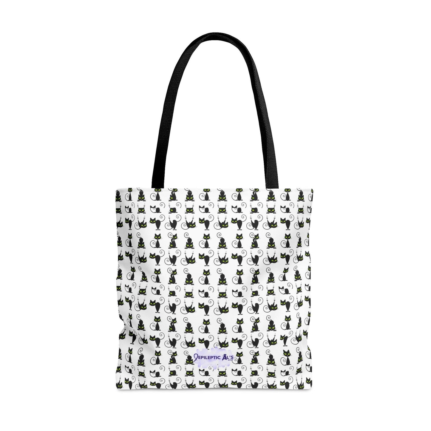 Black Kitties Tote Bag - Bags - Epileptic Al’s Shop