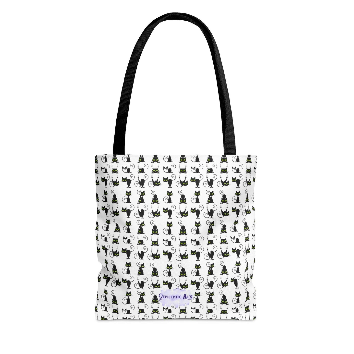 Black Kitties Tote Bag - Bags - Epileptic Al’s Shop