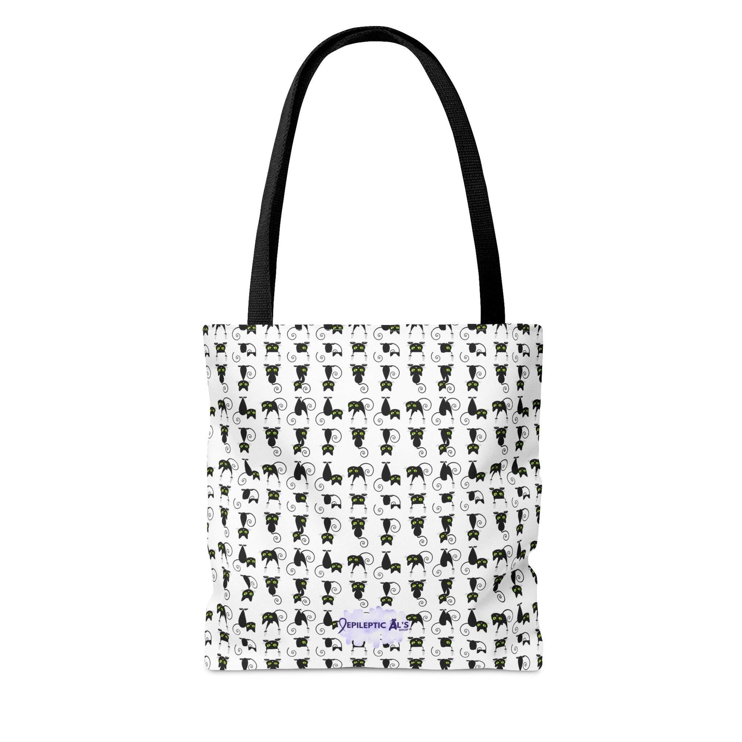 Black Kitties Tote Bag - Bags - Epileptic Al’s Shop