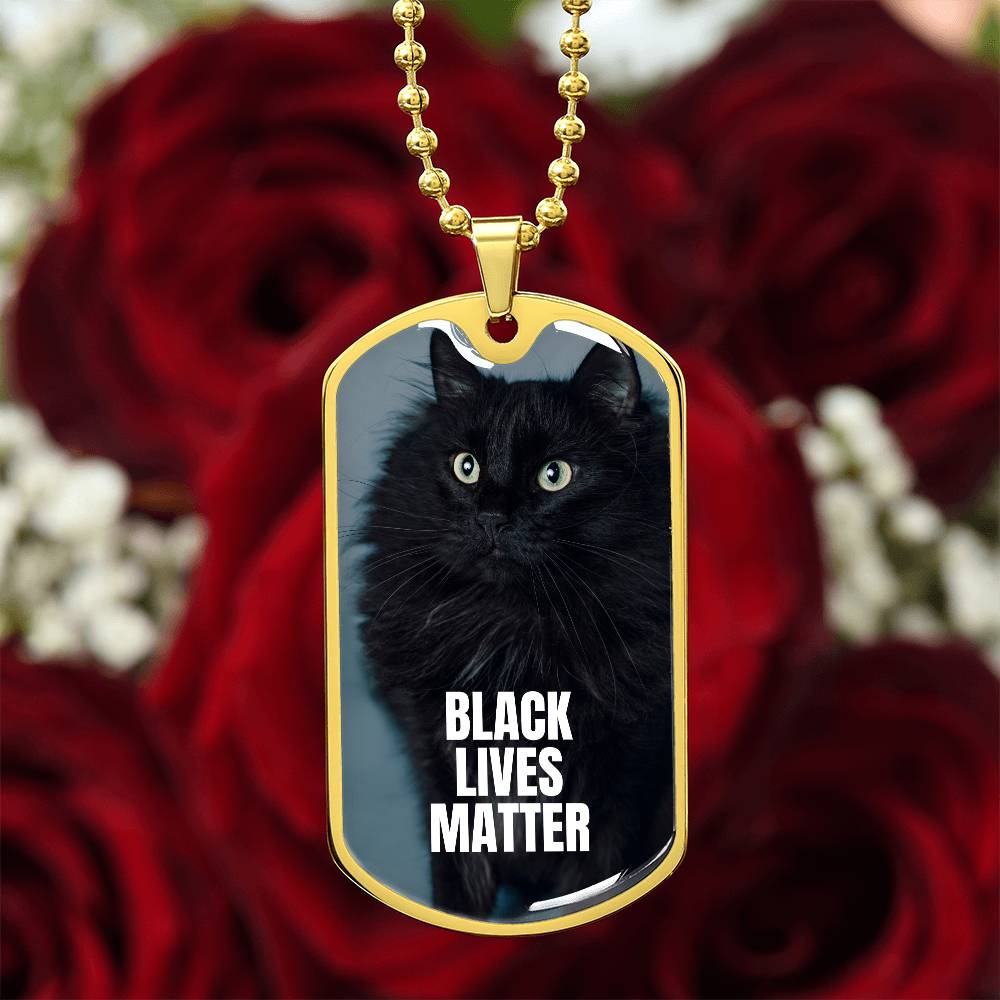 Black Lives Matter Dog Tag Necklace - Jewelry - EpiAl's Shop