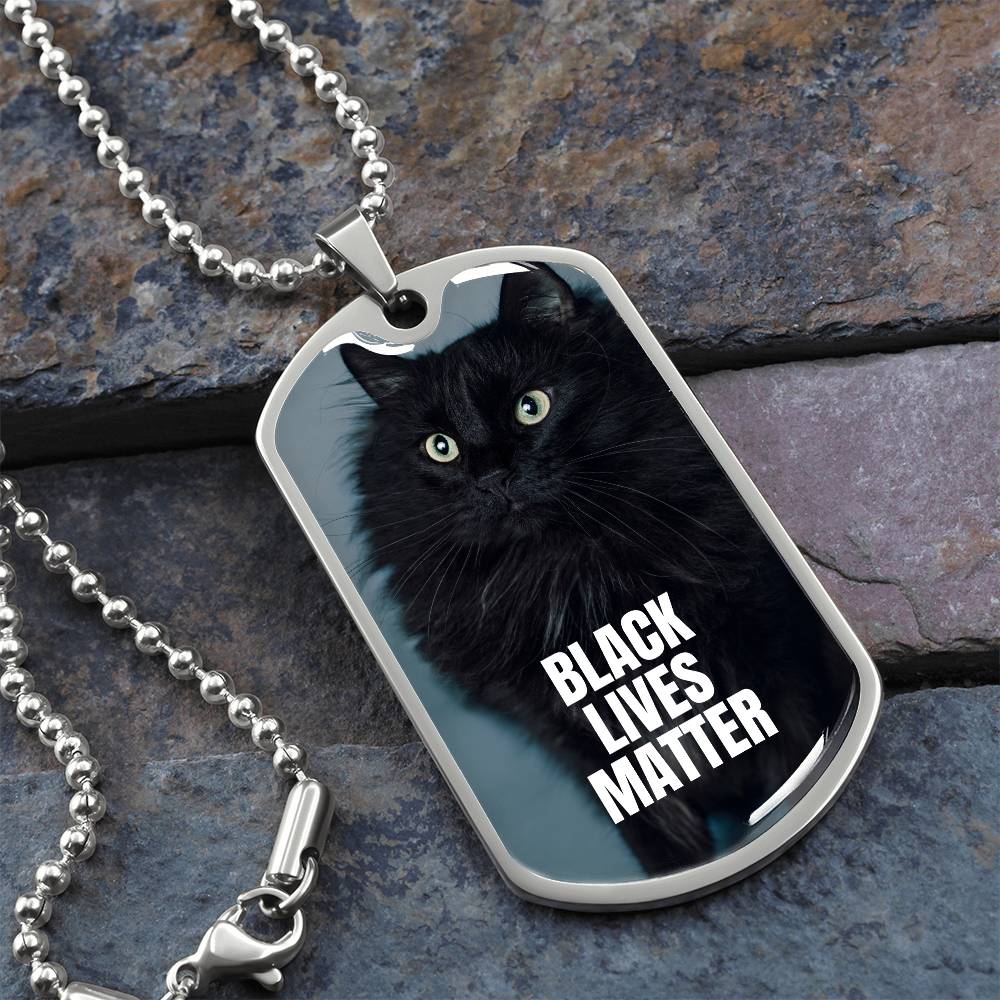 Black Lives Matter Dog Tag Necklace - Jewelry - EpiAl's Shop