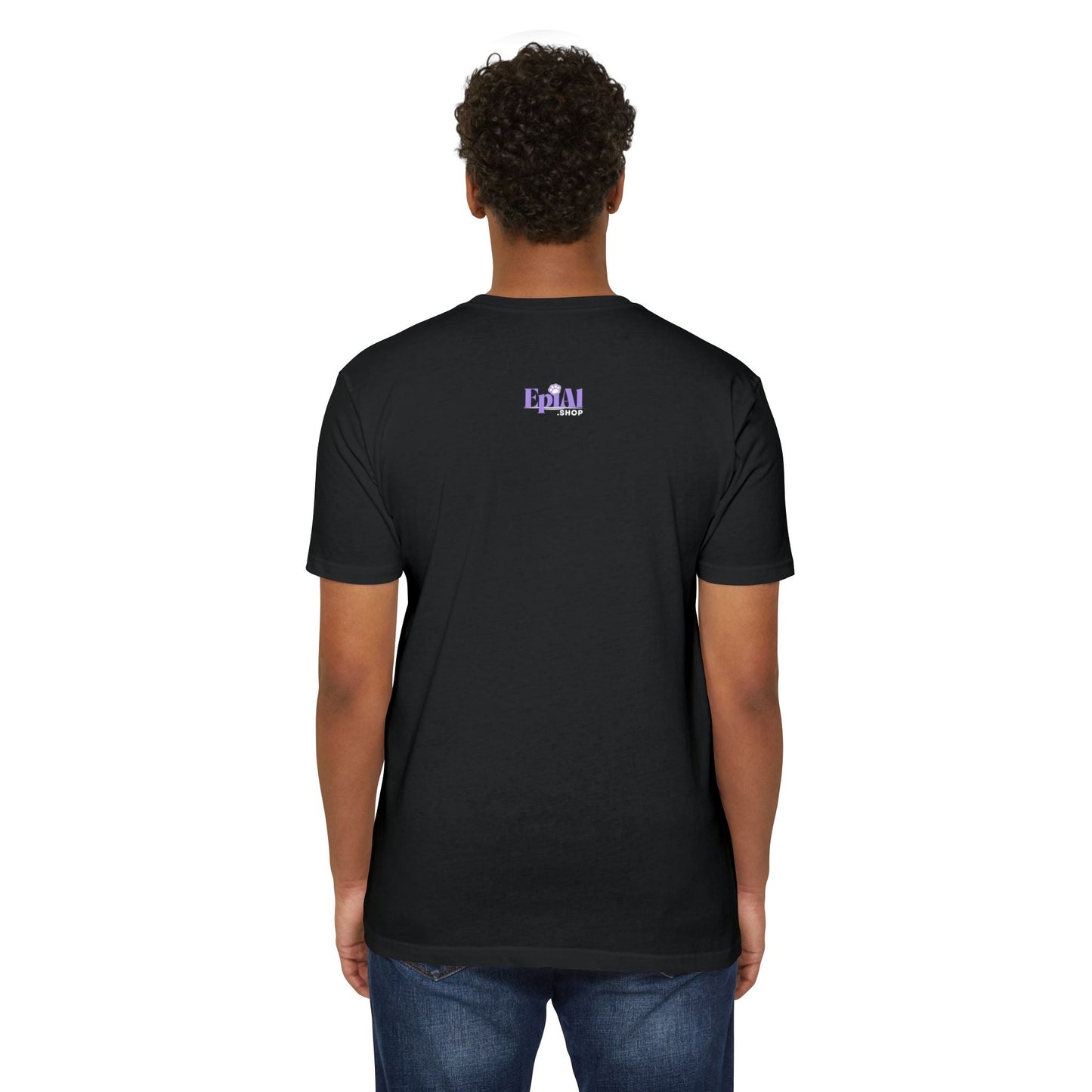 Black & Orange Stray Cat Unisex CVC Jersey T - shirt - T - Shirt - Epileptic Al’s Shop