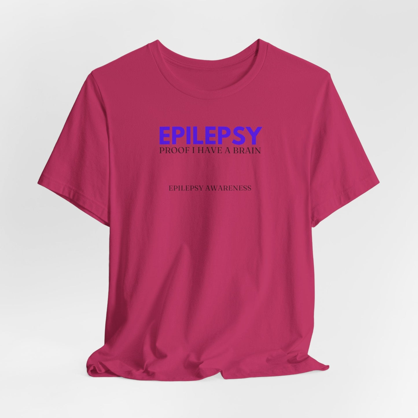 Brain Proof Unisex Jersey Short Sleeve Tee - T-Shirt - EpiAl's Shop