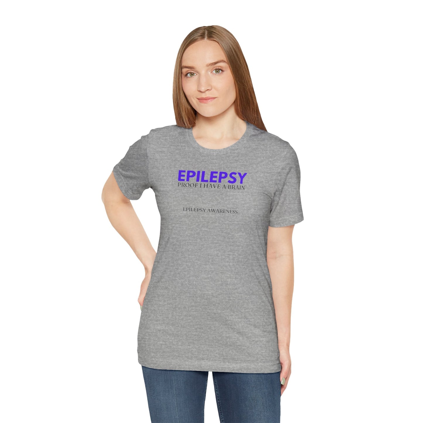 Brain Proof Unisex Jersey Short Sleeve Tee - T-Shirt - EpiAl's Shop