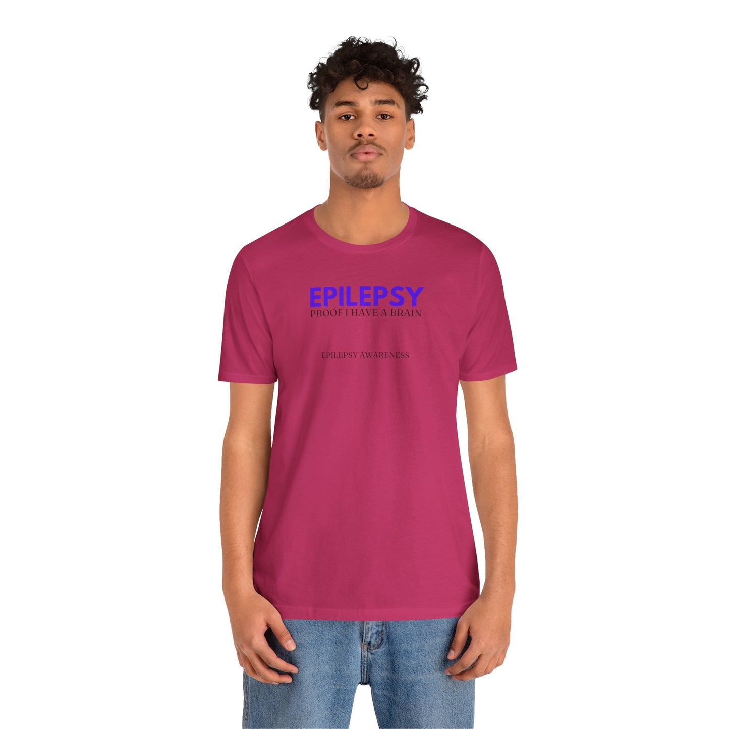 Brain Proof Unisex Jersey Short Sleeve Tee - T-Shirt - EpiAl's Shop