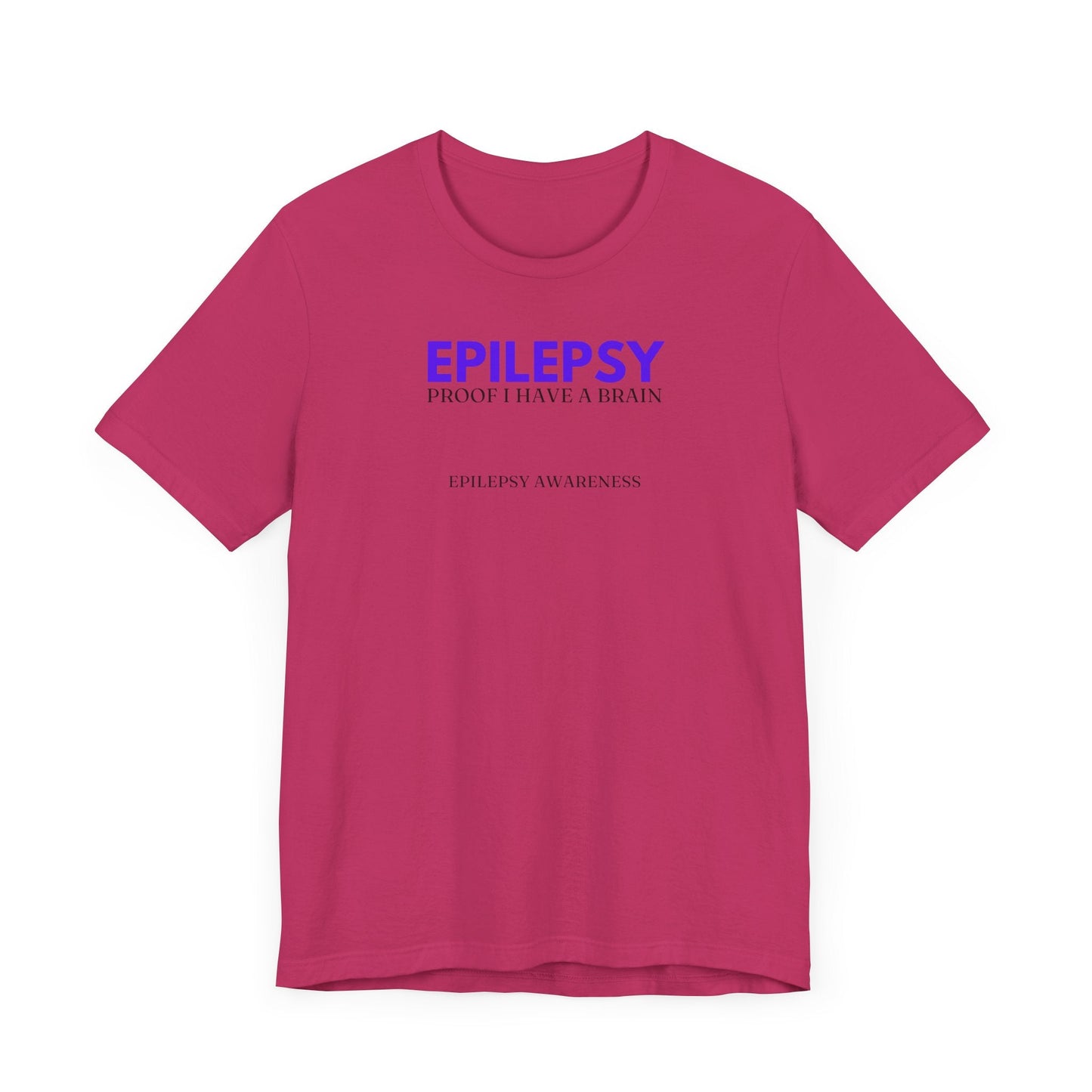 Brain Proof Unisex Jersey Short Sleeve Tee - T-Shirt - EpiAl's Shop