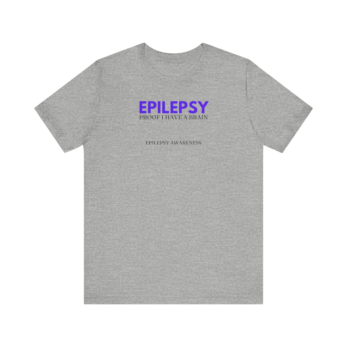 Brain Proof Unisex Jersey Short Sleeve Tee - T-Shirt - EpiAl's Shop
