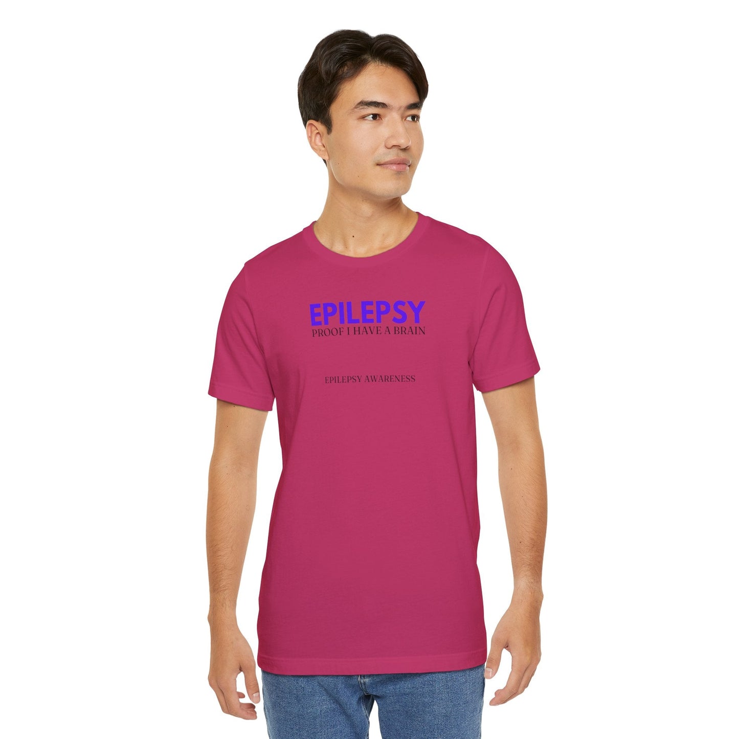 Brain Proof Unisex Jersey Short Sleeve Tee - T-Shirt - EpiAl's Shop