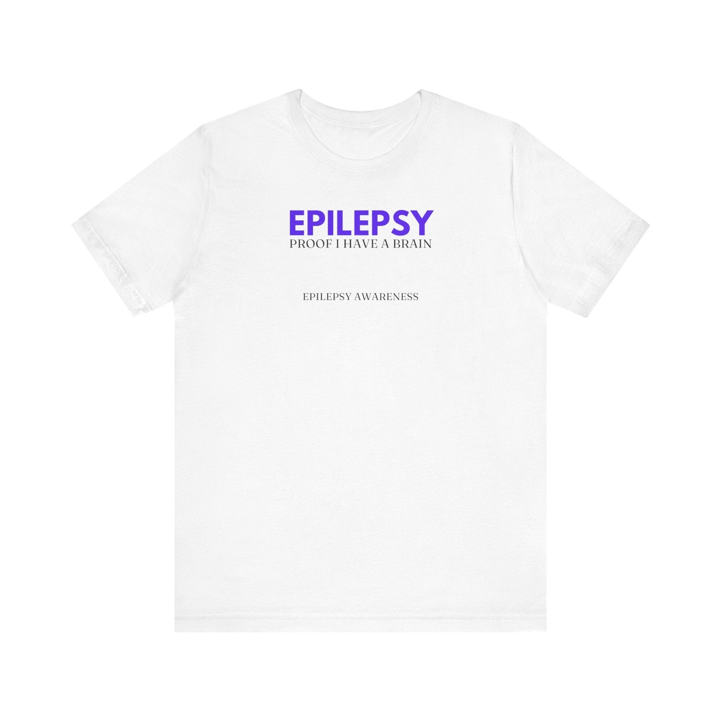 Brain Proof Unisex Jersey Short Sleeve Tee - T-Shirt - EpiAl's Shop