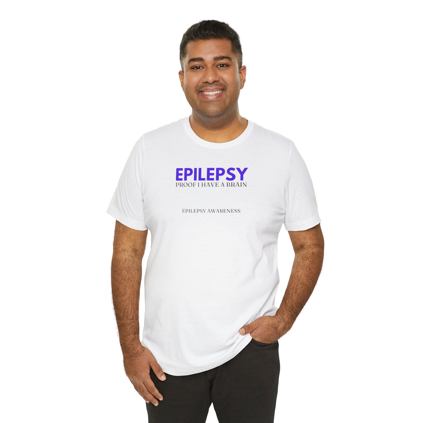 Brain Proof Unisex Jersey Short Sleeve Tee - T-Shirt - EpiAl's Shop
