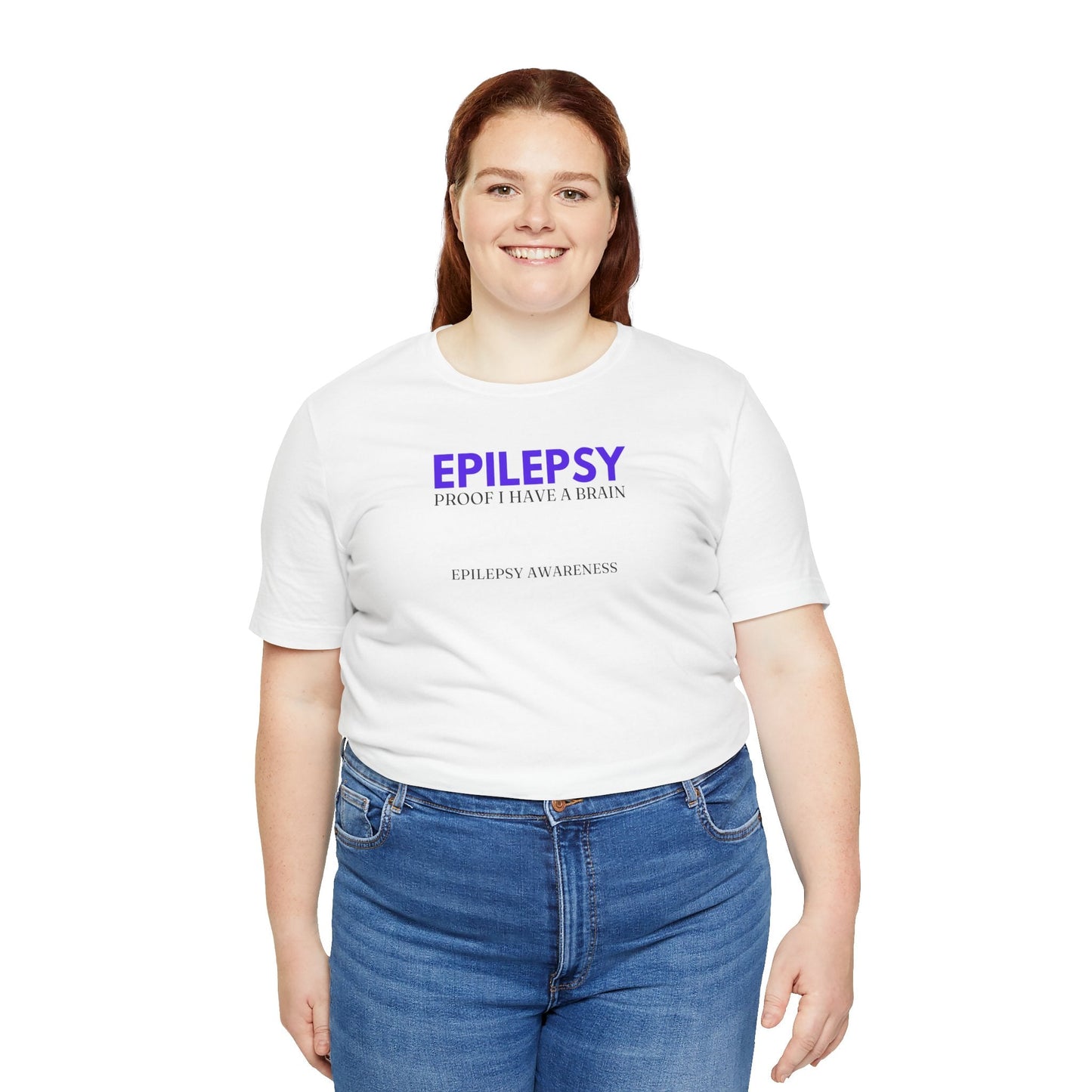 Brain Proof Unisex Jersey Short Sleeve Tee - T-Shirt - EpiAl's Shop