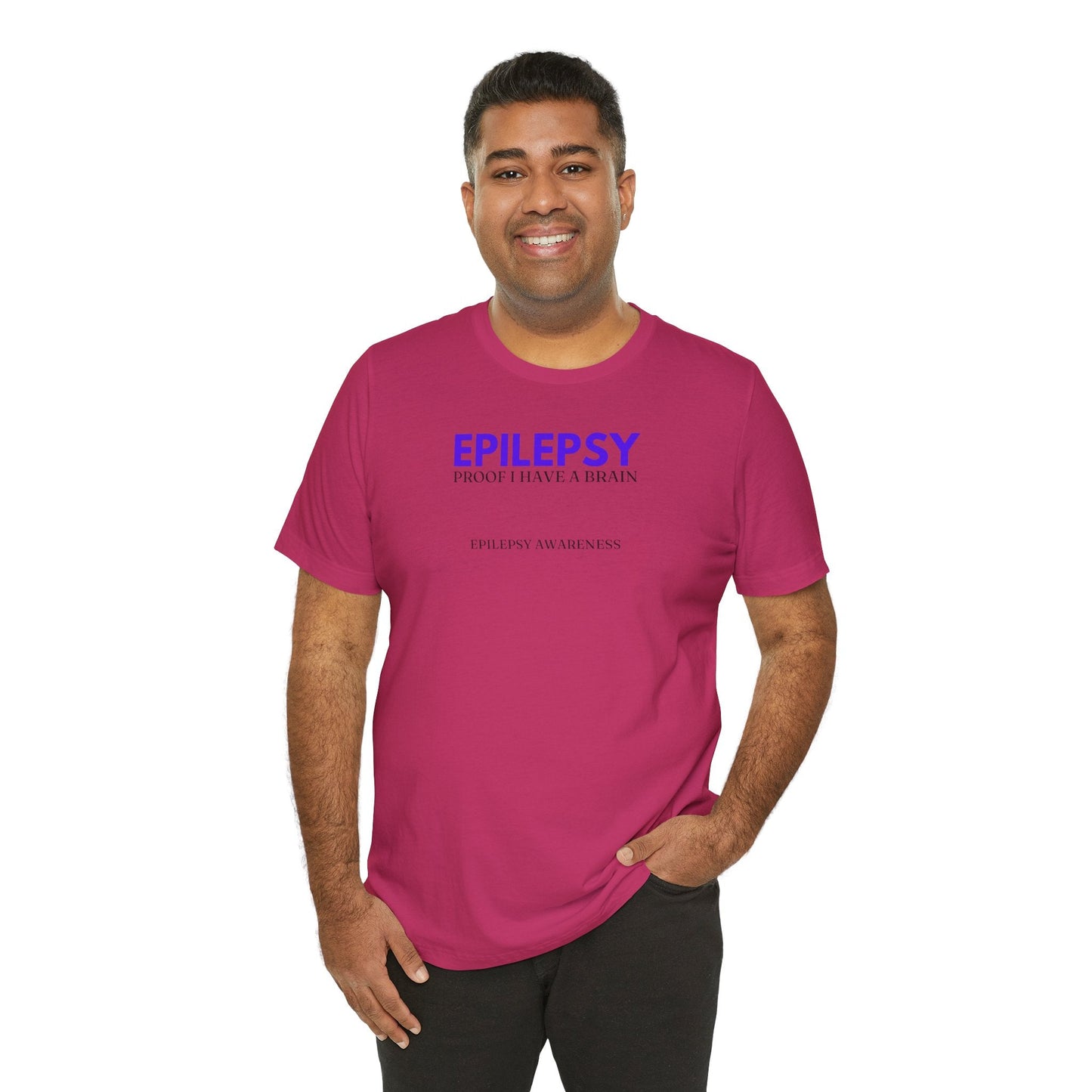 Brain Proof Unisex Jersey Short Sleeve Tee - T-Shirt - EpiAl's Shop
