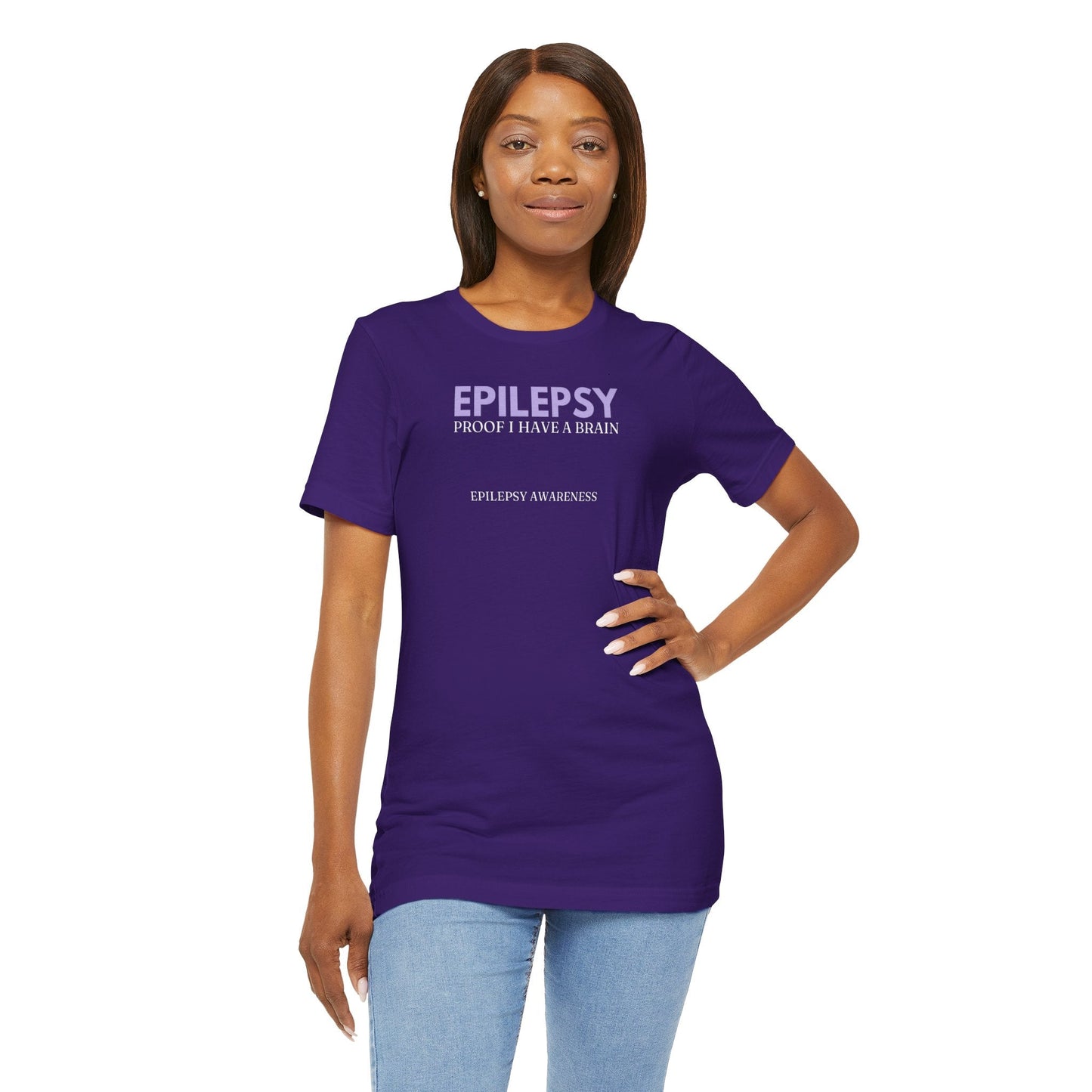 Brain Proof Unisex Jersey Short Sleeve Tee - T-Shirt - EpiAl's Shop