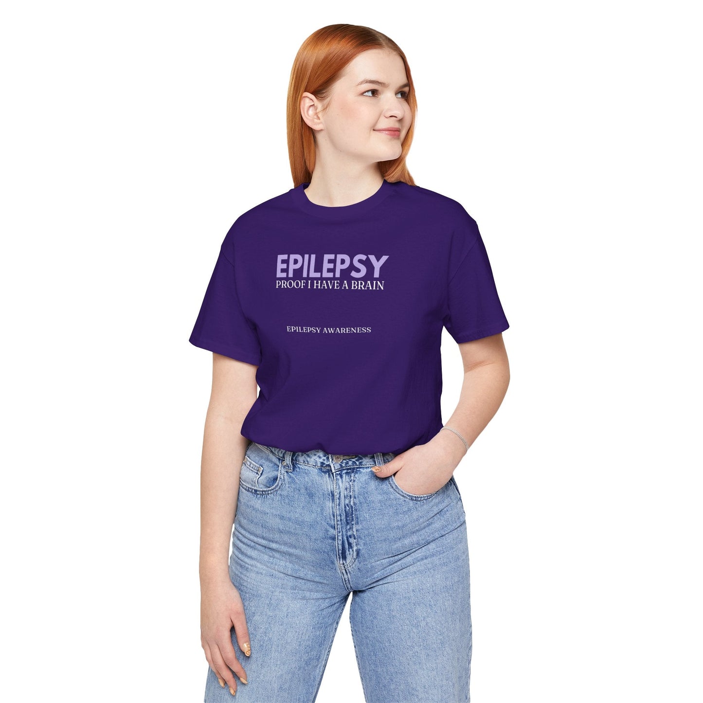 Brain Proof Unisex Jersey Short Sleeve Tee - T-Shirt - EpiAl's Shop