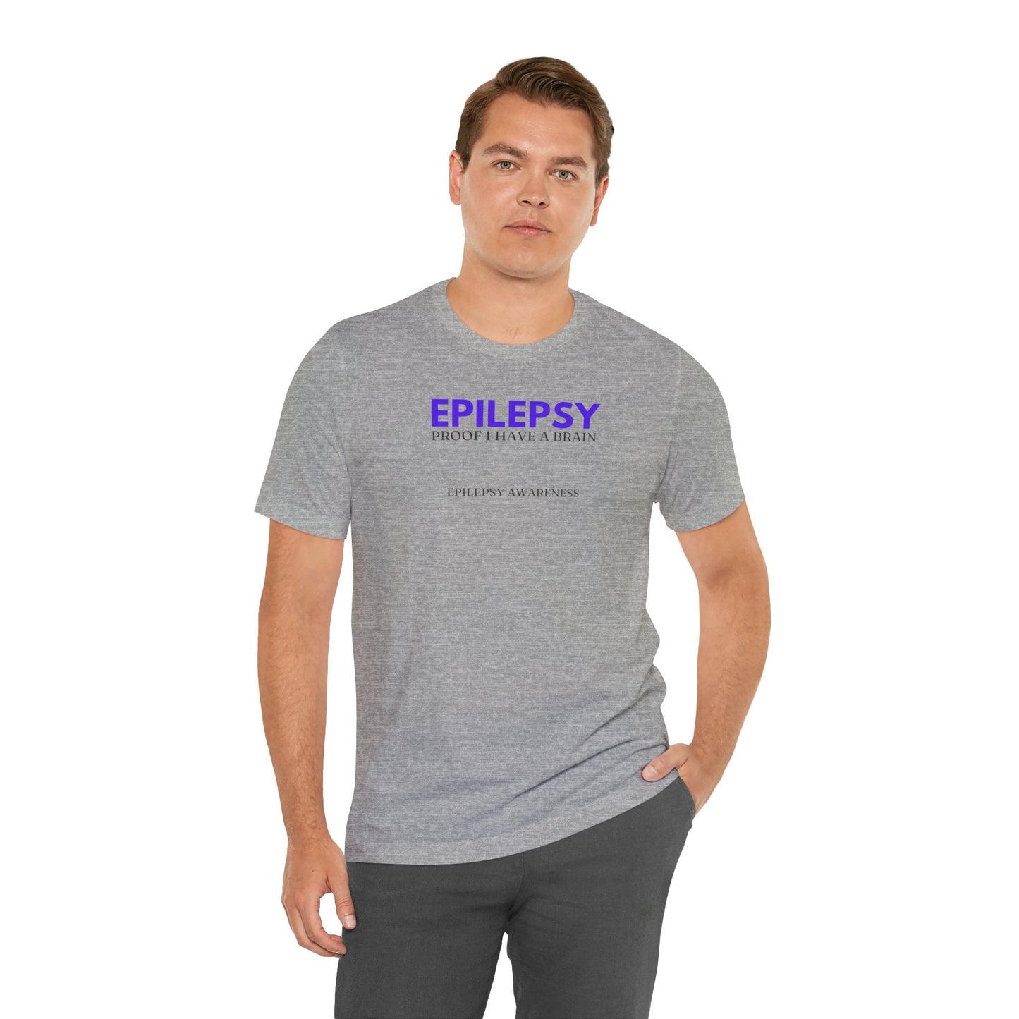 Brain Proof Unisex Jersey Short Sleeve Tee - T-Shirt - EpiAl's Shop