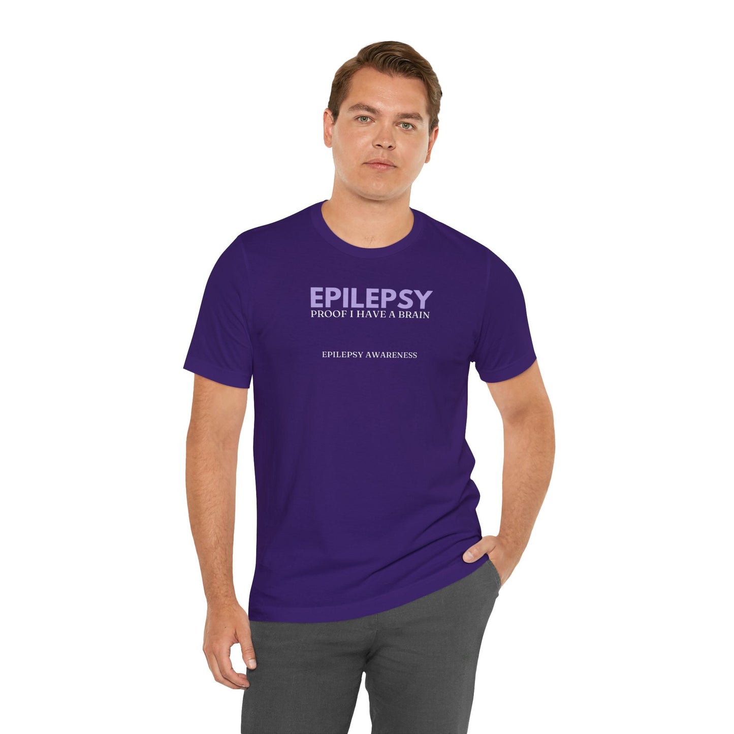 Brain Proof Unisex Jersey Short Sleeve Tee - T-Shirt - EpiAl's Shop