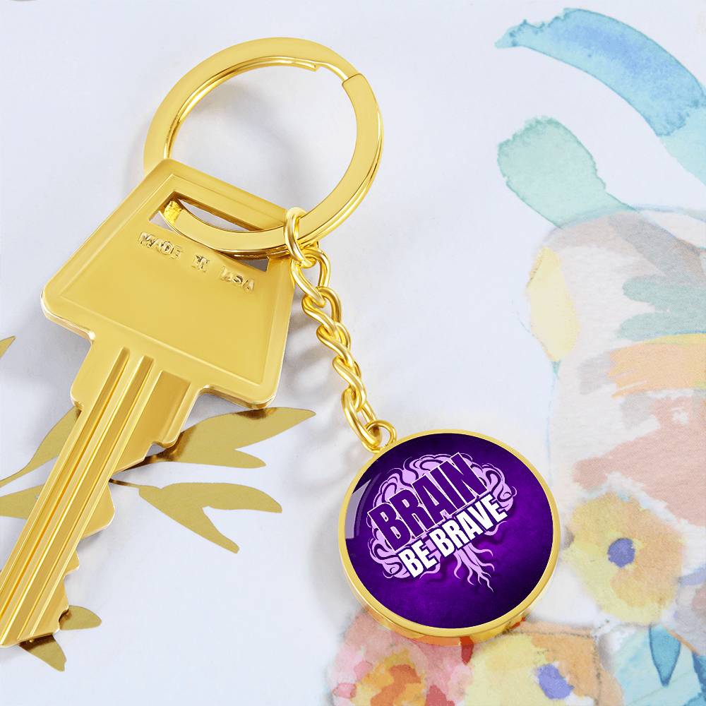 Brave Brain Keychain - Jewelry - Epileptic Al’s Shop