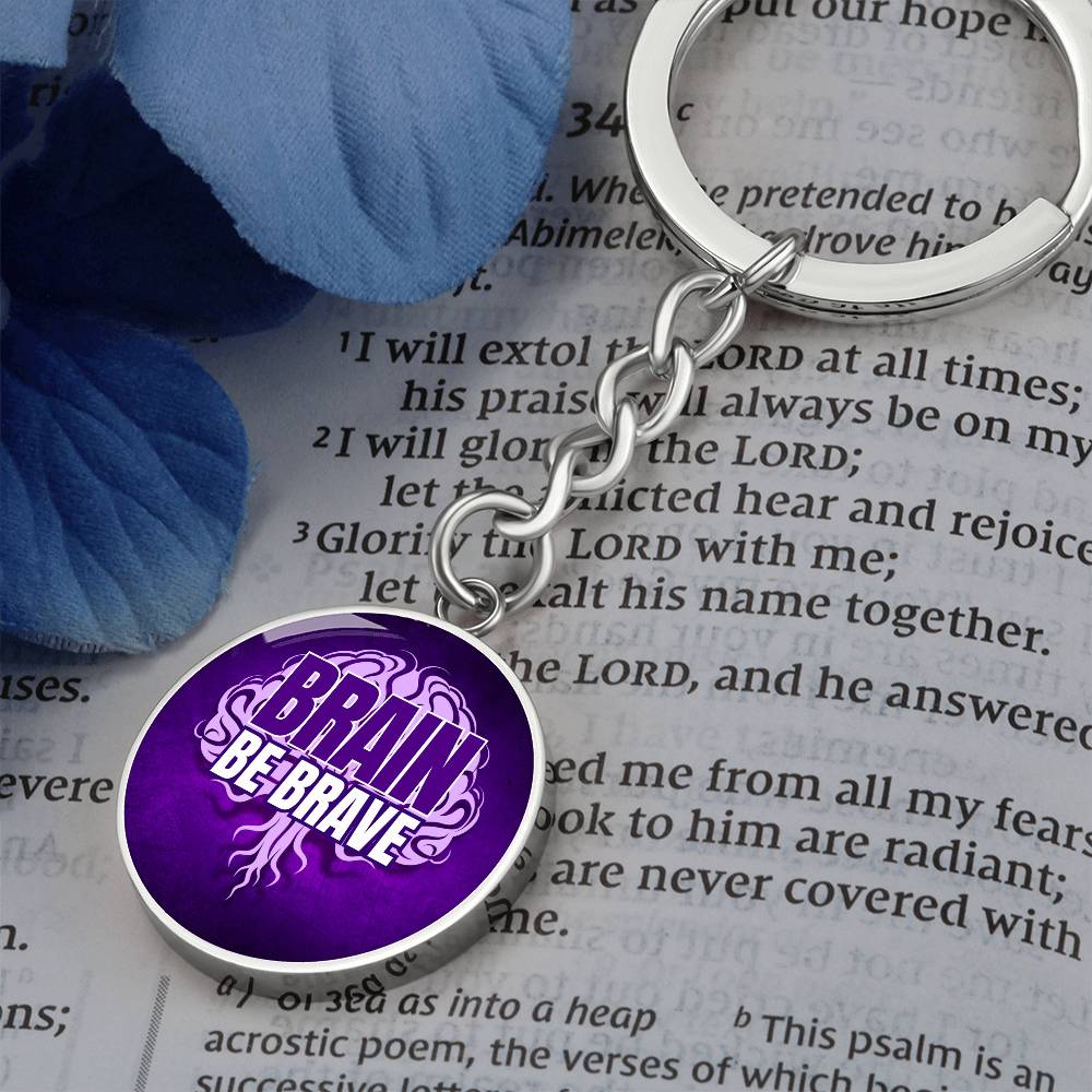 Brave Brain Keychain - Jewelry - Epileptic Al’s Shop