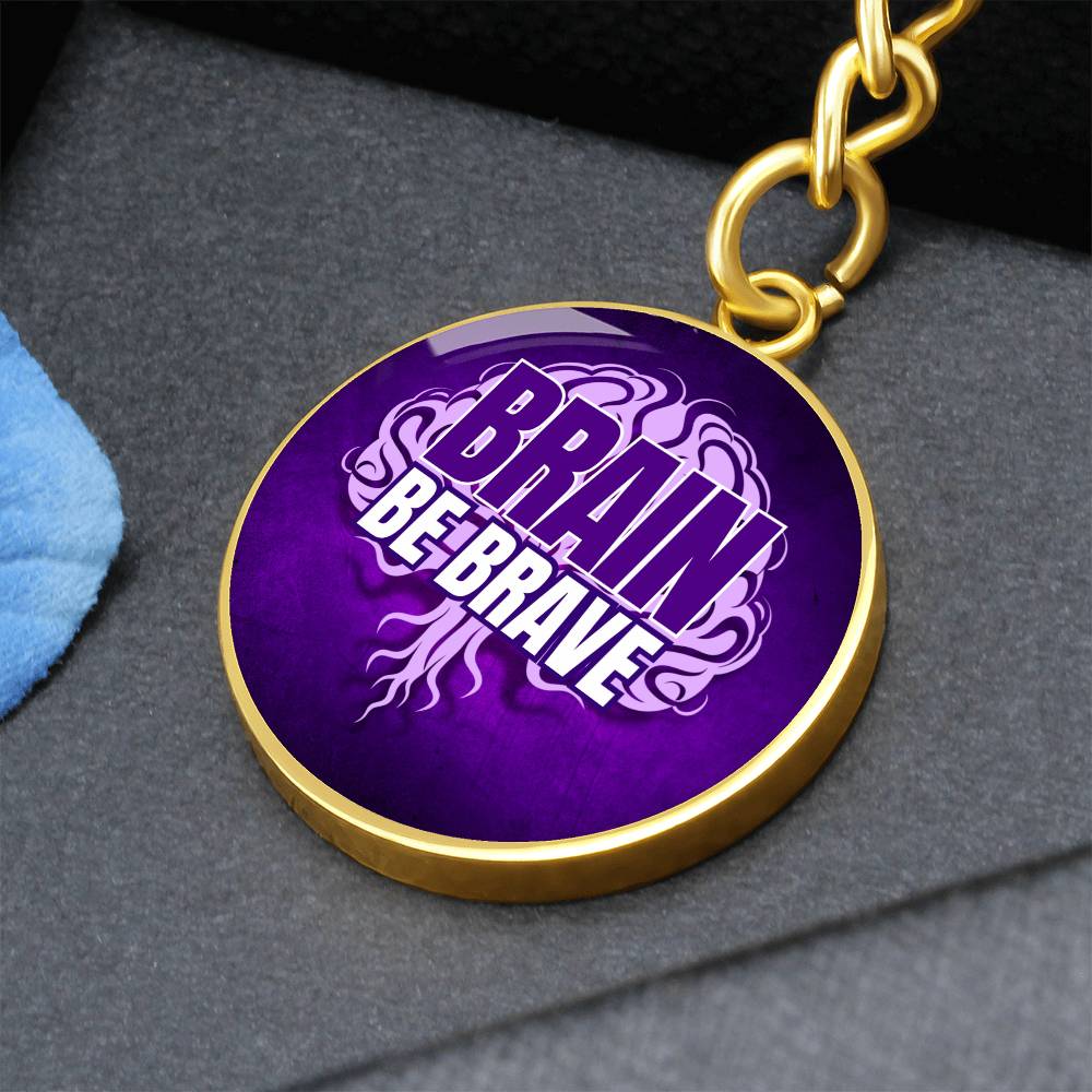 Brave Brain Keychain - Jewelry - Epileptic Al’s Shop