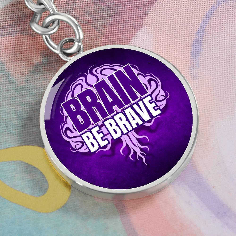 Brave Brain Keychain - Jewelry - Epileptic Al’s Shop