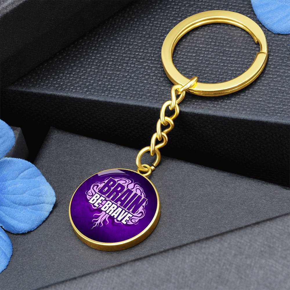 Brave Brain Keychain - Jewelry - Epileptic Al’s Shop