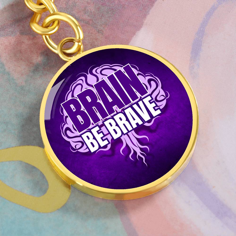 Brave Brain Keychain - Jewelry - Epileptic Al’s Shop