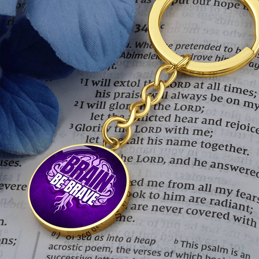 Brave Brain Keychain - Jewelry - Epileptic Al’s Shop