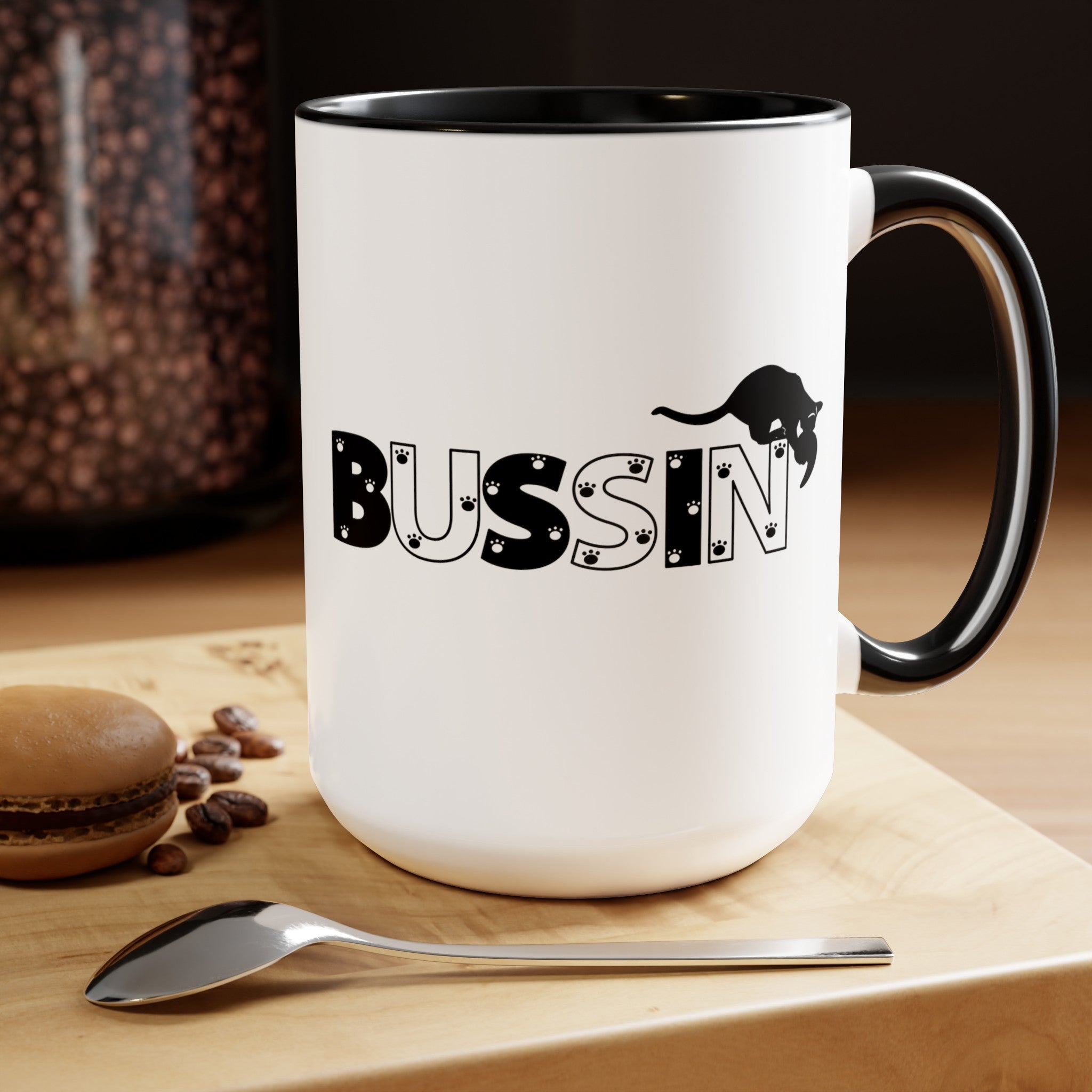 Bussin' Two-Tone Coffee Mugs, 15oz - EpiAl's Shop