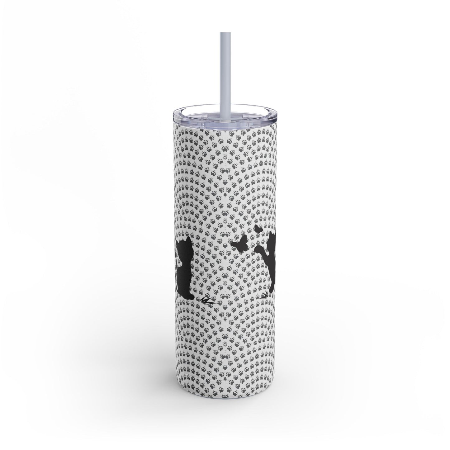Butterfly Kitties Maars Maker Skinny Matte Tumbler, 20oz - Mug - Epileptic Al’s Shop